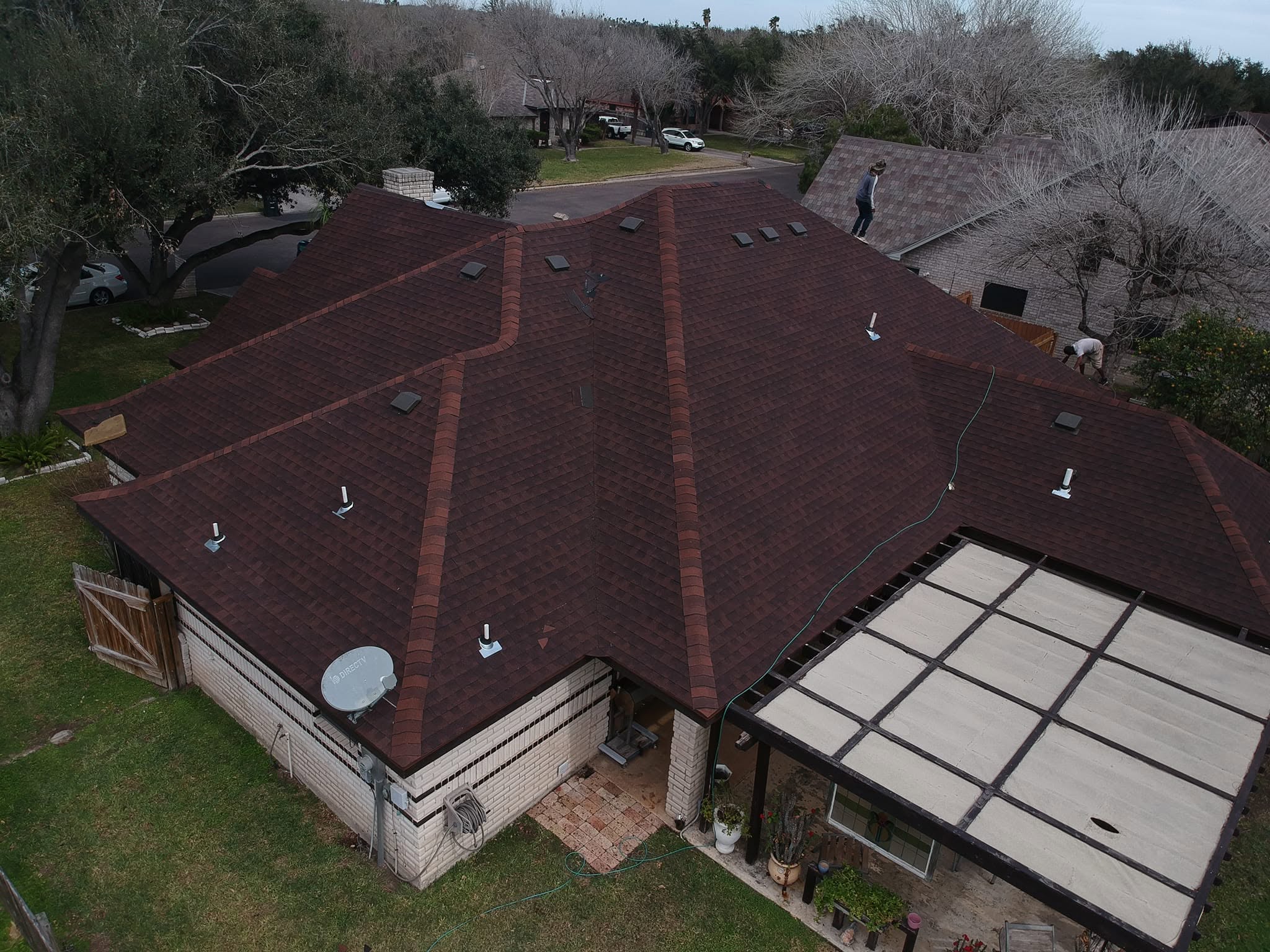 RIVERO Roofing finished shingle roof — Rio Grande Valley TX